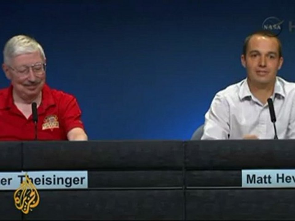 NASA rover takes first spin around Mars