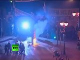 Athens on Fire: Video of night clashes, Greek capital smoked