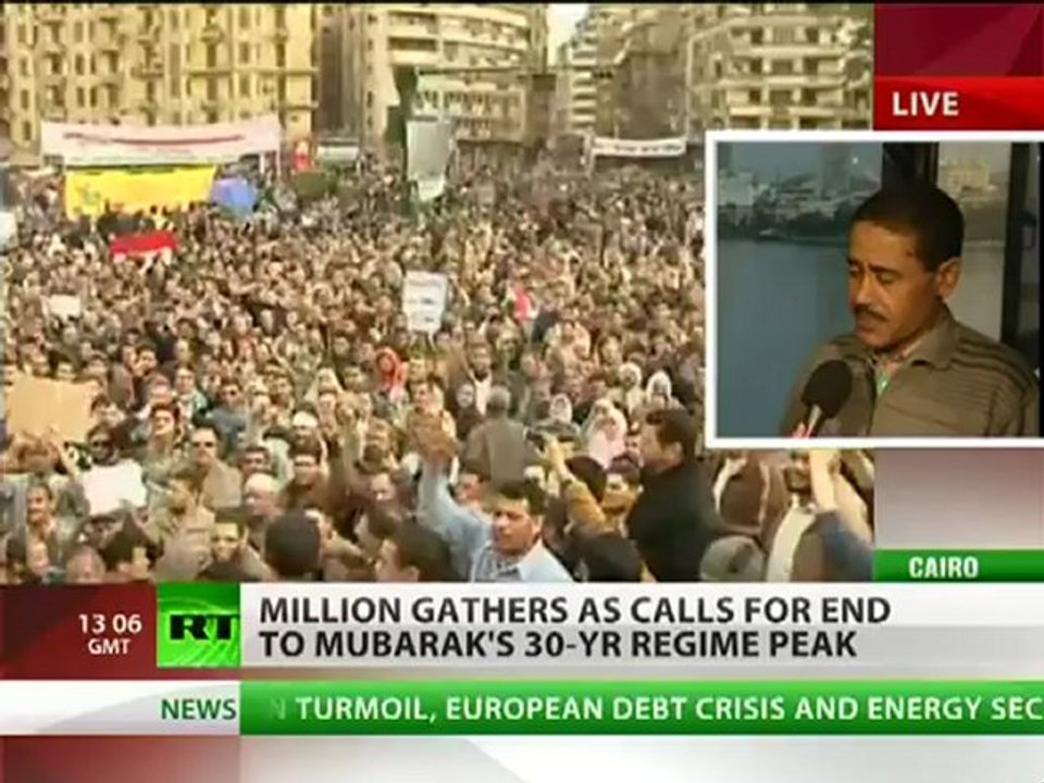 Not One Step Back: Cairo's Tahrir Square demands 'Mubarak leave today'