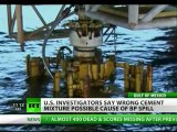 BP knew Gulf rig cement mix flawed