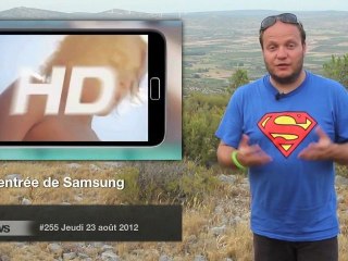 freshnews #255 La rentrée de Apple et Samsung (23/08/12)