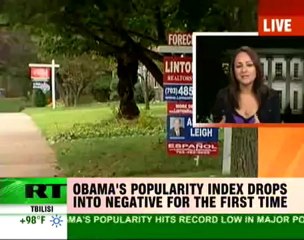 Obama's rating: Slip Sliding Away