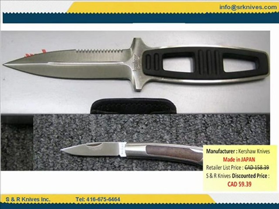 SRKnives Combo Deals on Kershaw and Leatherman knives