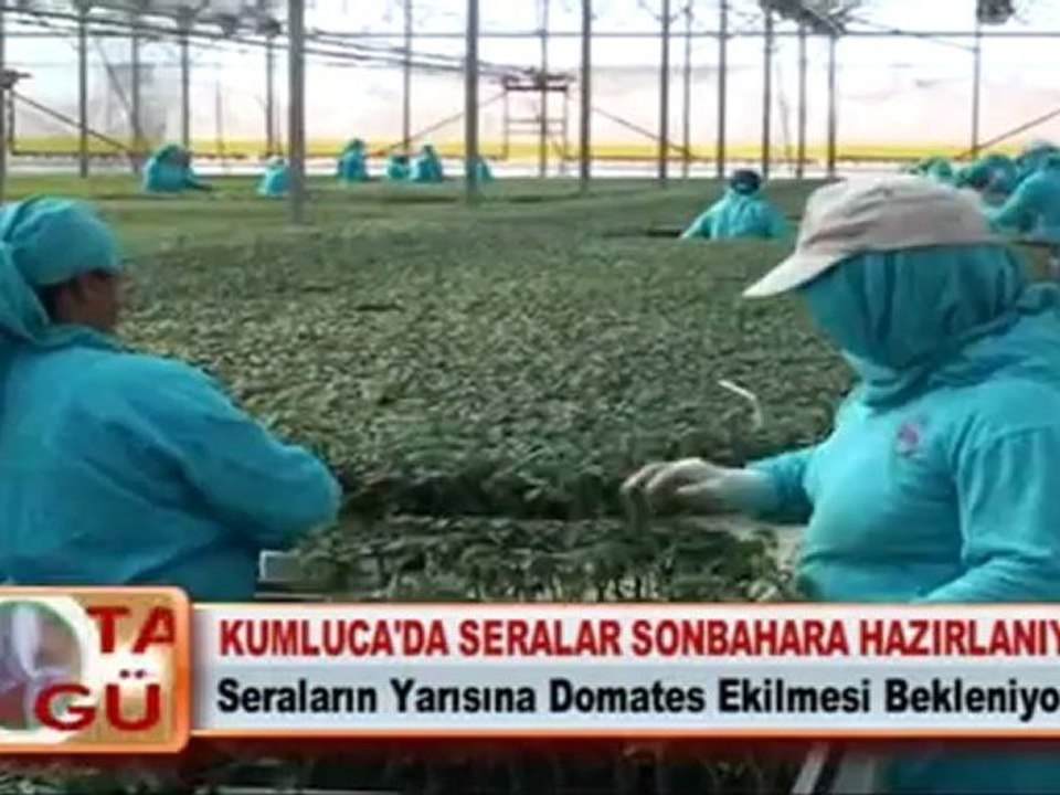 KUMLUCA’DA SERALAR SONBAHARA HAZIRLANIYOR