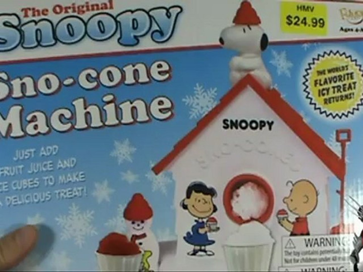 Crushed Ice Maker Remembering The Snoopy Snow Cone Machine Sno-Cone Machine