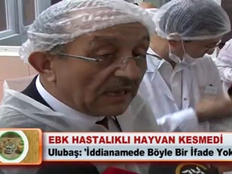 EBK HASTALIKLI HAYVAN KESMEDİ