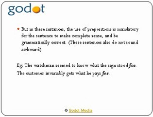 Prepositions Tutorial for Article Writers