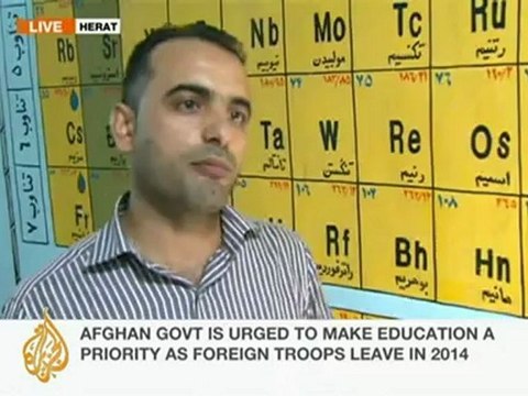 Afghans in Herat fear loss of recent advances after 2014