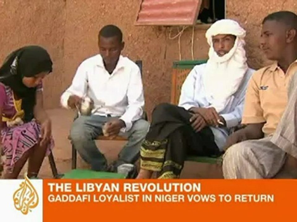 Niger Gaddafi loyalists vow support