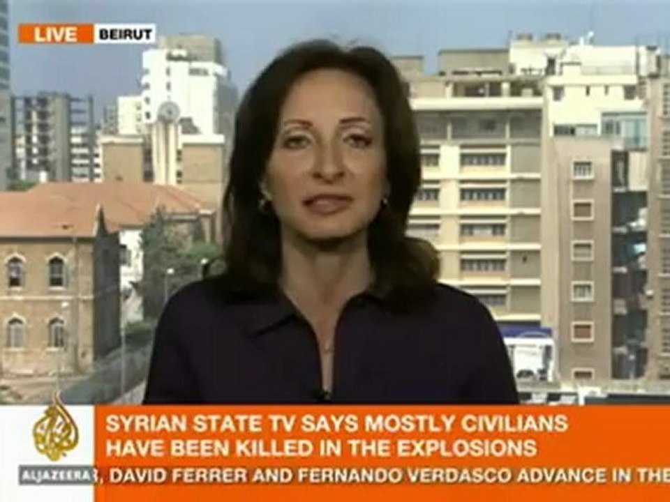 Al Jazeera's Rula Amin reports on Damascus blasts