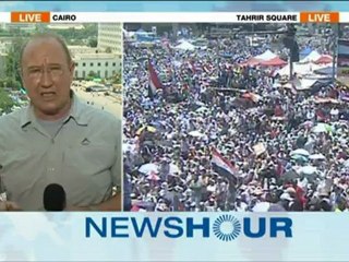 Mike Hanna live from Tahrir