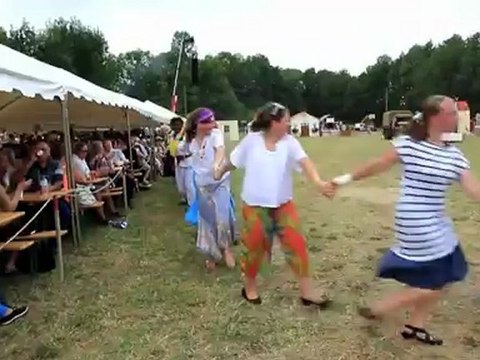 Les coulisses du festival Traditions Terroirs 2012 à Bellot et son spectacle