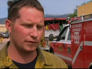 Wildfires rage on in western US states