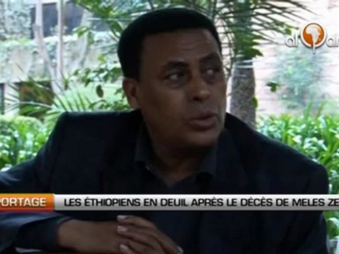 Les Ethiopiens en deuil après la mort de Meles Zenawi