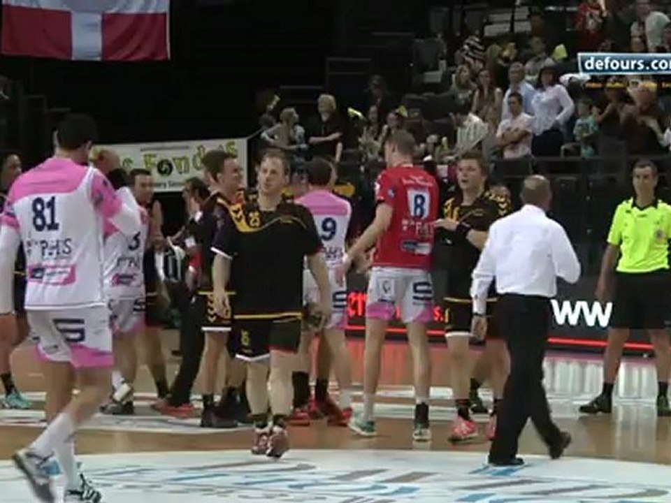 Chambéry / Cesson le 31 mars 2012 : Une victoire dans une ambiance de feu !