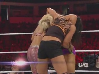 WWE RAW 2012 Divas Battle Royal