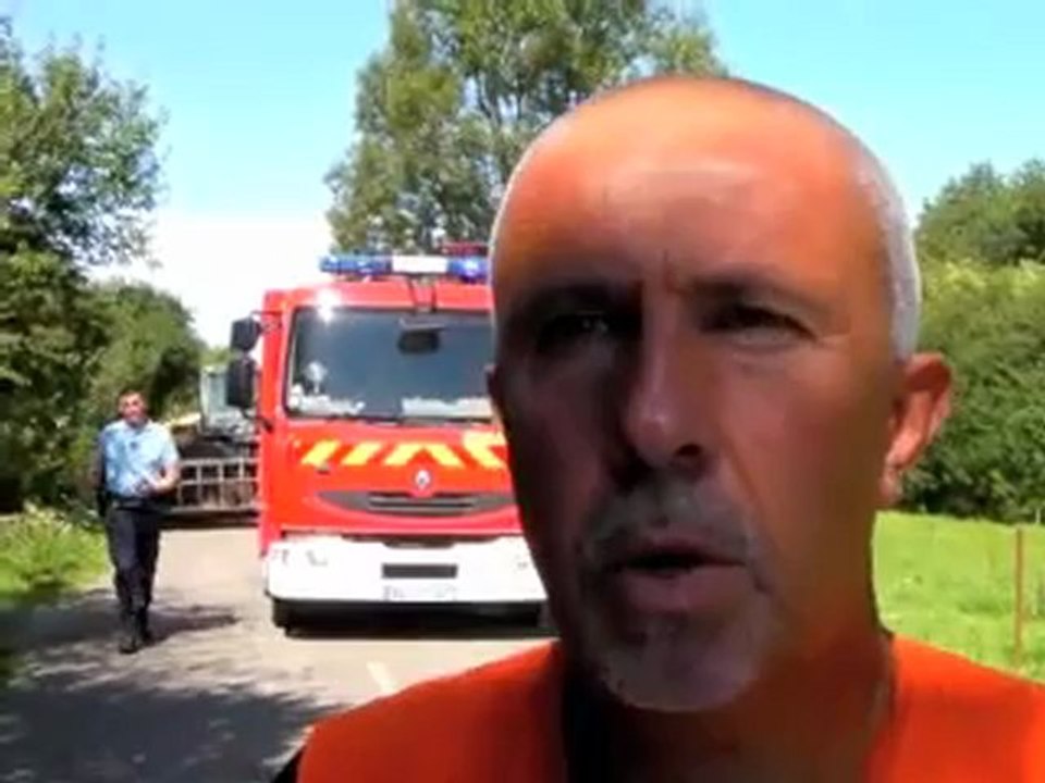 Voiture contre tracteur à Neuve-Maison