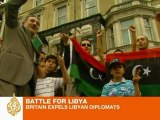 Britain to expel Gaddafi diplomats