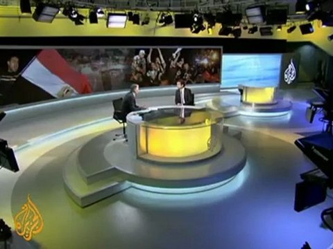 Sherine Tadros reports live from Cairo's Tahrir Square