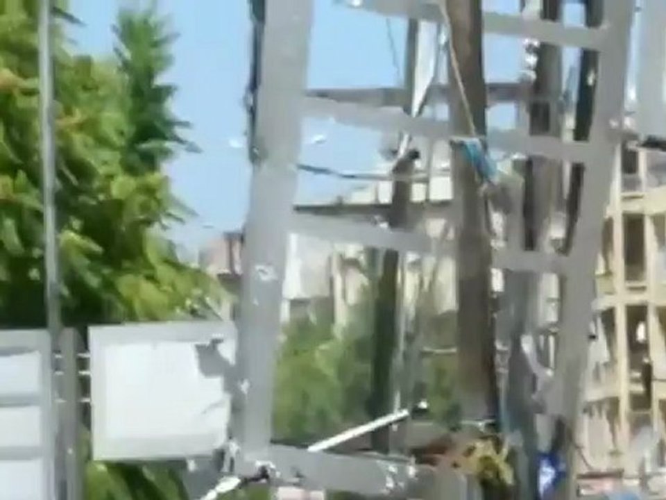 Syria فري برس  حلب_سيف الدولة_ أثار القصف على بيوت المدنيين22_8-2012