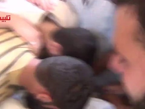 Syria فري برس حمص تلبيسة الشهيد وائل عاصم صويص وادع الاهل 23 8 2012
