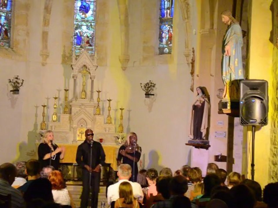 Festival Gospel "Happy Days Gospel" 2012 à Soucirac avec Vocal Colors