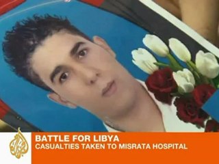 Video herunterladen: Libyan rebels treated in Misrata