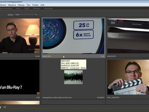 Adobe Premiere Pro CS6 : Renouveau du panneau Projet