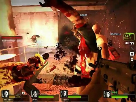 Left 4 dead 2 pluie diluviennes Sucrerie