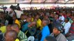 Homenaje en Sudáfrica a los 34 mineros abatidos por la...