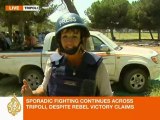 Libyan rebels: Snipers inside Gaddafi compound