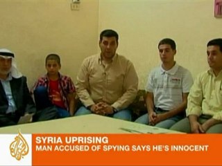 Family rejects Syria 'spy confession'