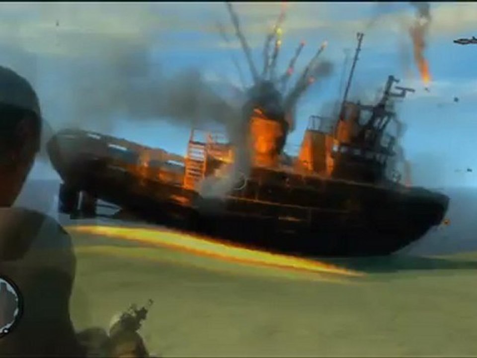 Faire mumuse avec un bateau sur GTA IV