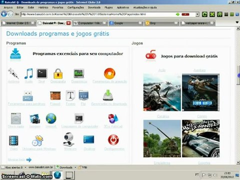 New web browser Internet Globe 2.0