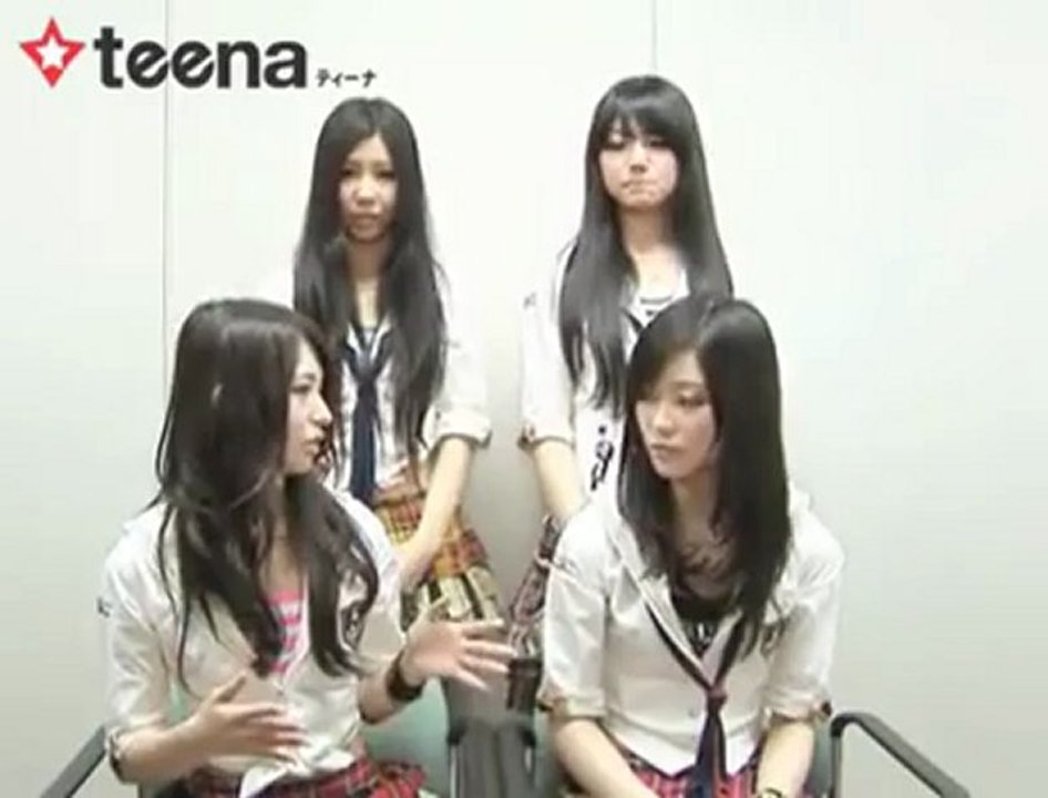 SCANDAL@Teena interview (1st live DVD)