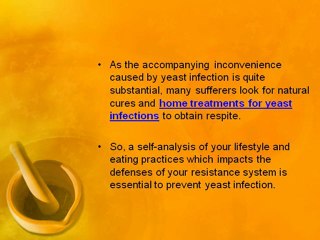 Home Treatments for Yeast Infections