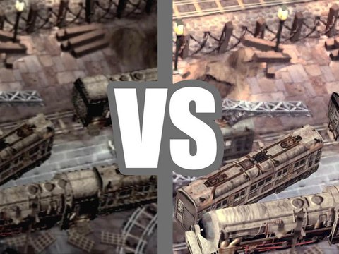CGRundertow FINAL FANTASY VII PlayStation VS. PC Video Game Comparison