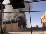 Syria فري برس  مقطع من داخل معمل بردى بعد القصف الذي تعرض له اليوم...
