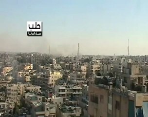 Syria فري برس  حلب   سيف الدولة   أعنف قصف على الحي حتى الآن   تصوير من الأعلى   دقة عالية   جزء ثالث  23 8 2012