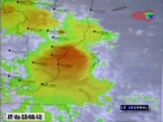 Brazzaville arrosée par pluie en cette période de fin de saison sèche