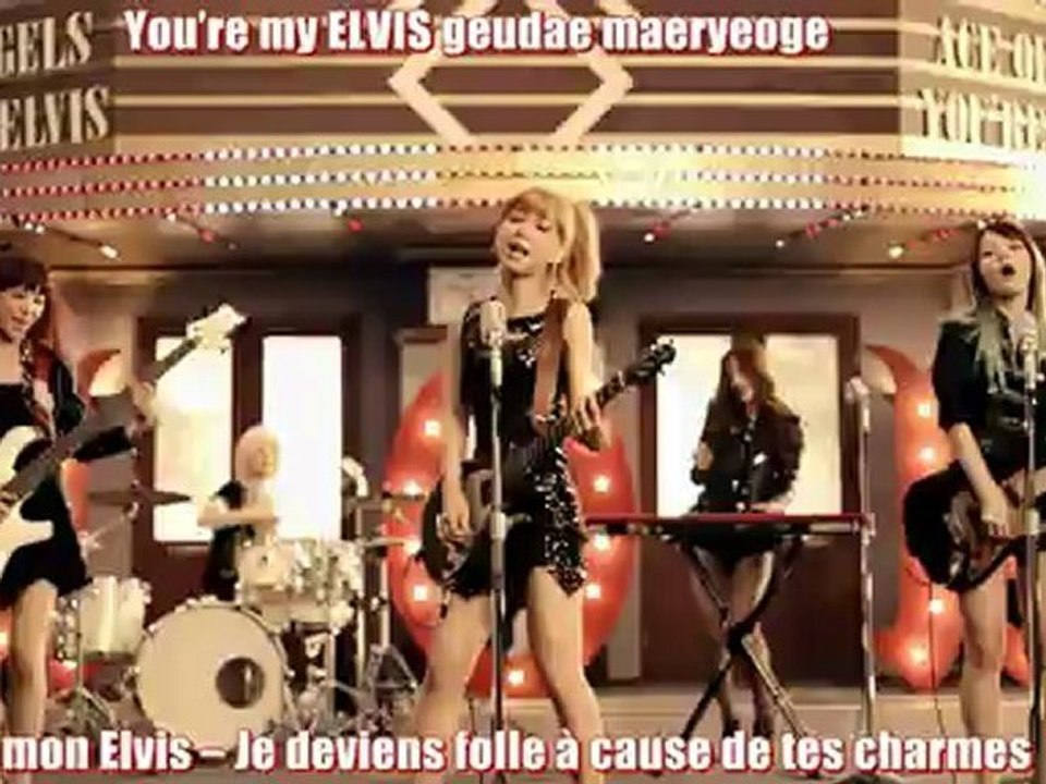 [SubFR] AOA - Elvis (MV Full ver.)