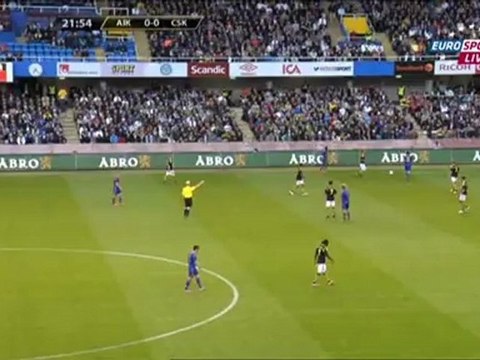 АИК — ЦСКА (Первый тайм)