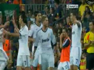 Barça Real first goal برشلونة ريال مدريد 23/08/2012