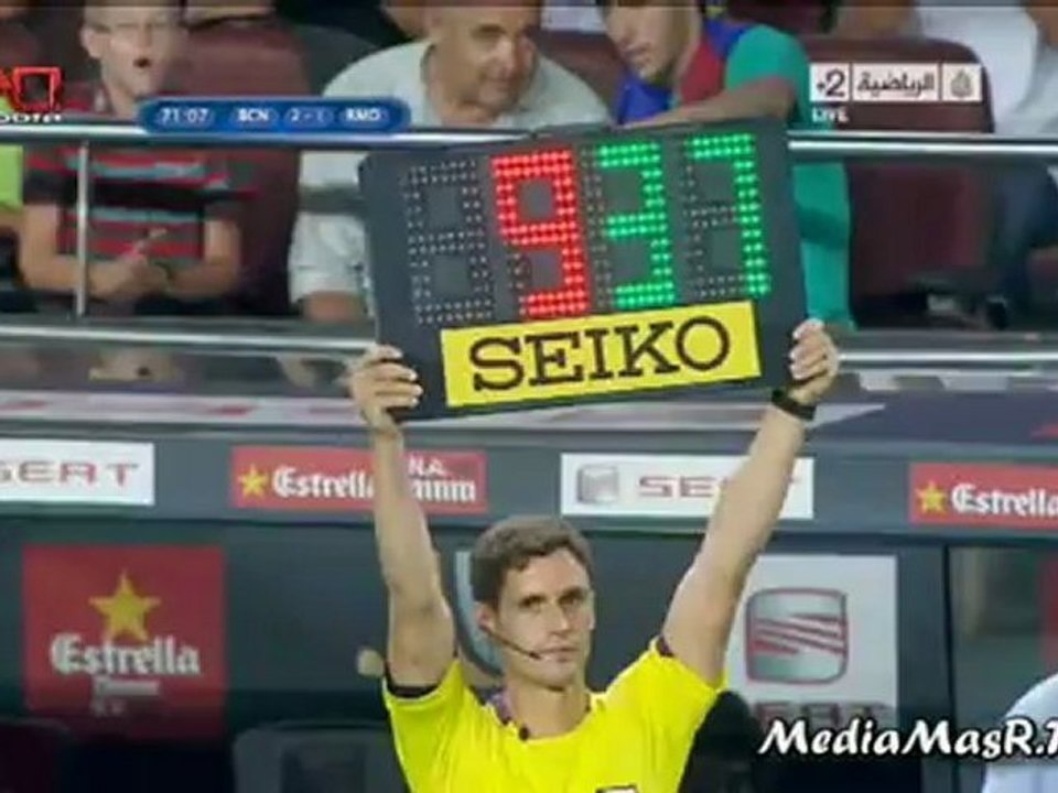 الشوط الثاني من مباراة برشلونة 3-2 ريال مدريد ...