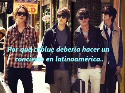 Concurso First Step to Boice - We want Cnblue in chile!