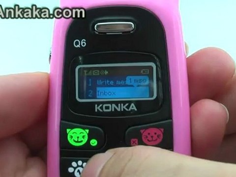 So Cute ! Mini Cell Phone Designed for Kids with GPS Tracker