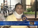 Equipo de Globovisión fue agredido durante cobertura de sucesos en Yare I
