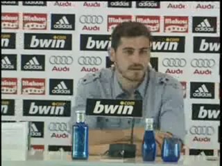 Rueda de prensa de Casillas