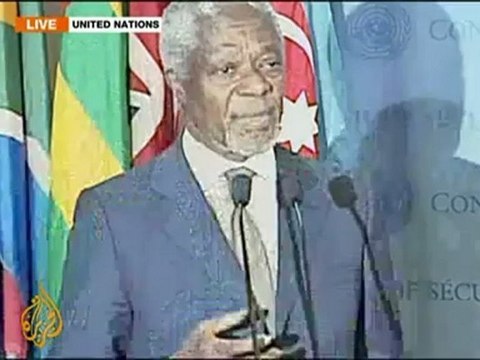 Joint UN-Arab League presser on Syria 1/2