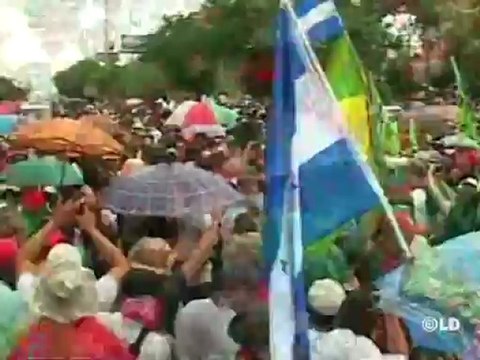 El presidente de Costa Rica Óscar Arias tiene la gripe A